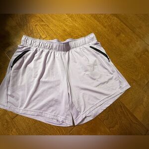 Liberty Light Purple Women's Athletic Shorts with Black Details